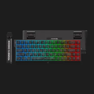 Клавиатура MCHOSE Ace 68 Hall Effect Ultra Esports TTC Dragon Lord Magetic 8K USB-A RGB (Black) (HW-ACE68-33)