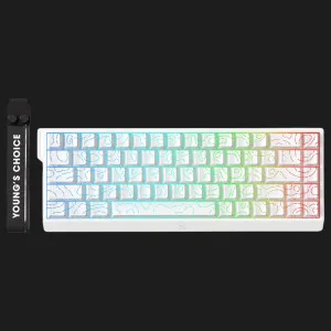 Клавиатура MCHOSE Ace 68 Hall Effect Ultra Esports TTC Dragon Lord Magetic 8K USB-A RGB (White) (HW-ACE68-32)