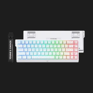 Клавиатура MCHOSE Ace 68 Hall Effect Ultra Esports TTC Dragon Lord Magetic 8K USB-A RGB (White) (HW-ACE68-32)