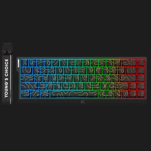 Клавиатура MCHOSE Ace 68 Hall Effect Ultra Esports TTC Dragon Lord Magetic 8K USB-A RGB (Black) (HW-ACE68-33)