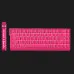 Клавіатура MCHOSE Ace 68 Hall Effect Ice Rhino Magnetic 8K USB-A RGB (Rose Red) (HW-ACE68-28)