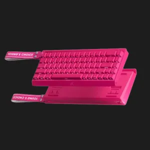 Клавиатура MCHOSE Ace 68 Hall Effect Ice Rhino Magnetic 8K USB-A RGB (Rose Red) (HW-ACE68-28)