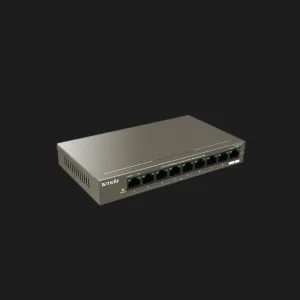 Комутатор Tenda TEF1109P-8-63W (Gray)