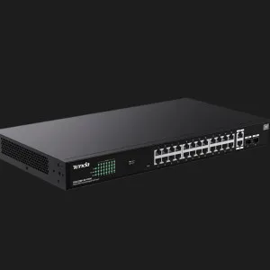 Комутатор Tenda TEG2228P-24-410W (Black)