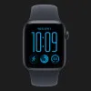 Apple Watch SE 3 GPS, 40mm Midnight Aluminum Case with Navy Blue Sport Band (M/L) (2026)