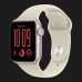 Apple Watch SE 3 GPS, 44mm Starlight Aluminum Case with Sand Sport Band (S/M) (2026)