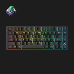 Клавиатура MCHOSE Jet 75 Hall Effect Kailh Magnetic God 8K USB-A RGB (Black) (HW-JET75-1)