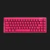 Клавіатура магнітна MCHOSE Ace 68 Turbo Hall Effect Mount Tai Magnetic 16K USB-A RGB (Berry Red) (HW-ACE68TURBO-8)