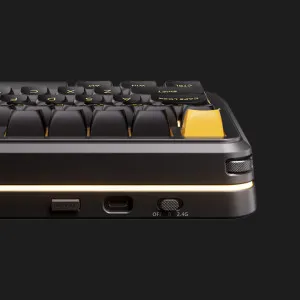 Клавиатура механическая MCHOSE K99 V3 Icy Creamsicle USB-A/WL/BT RGB (Black-Yellow) (HW-K99V3-7)