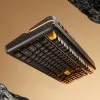 Клавіатура механічна MCHOSE K99 V3 Icy Creamsicle USB-A/WL/BT RGB (Black-Yellow) (HW-K99V3-7)