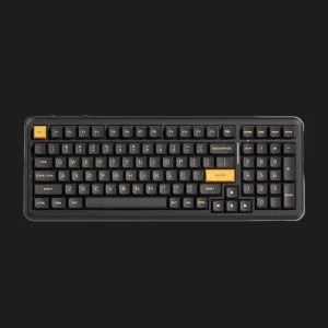 Клавиатура механическая MCHOSE K99 V3 Icy Creamsicle USB-A/WL/BT RGB (Black-Yellow) (HW-K99V3-7)