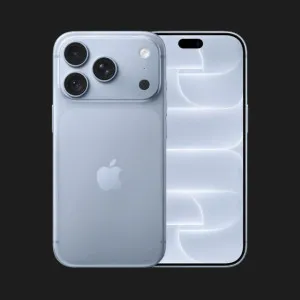 б/у iPhone 18 Pro 512GB (Glacier Blue) (Хорошее состояние, новая батарея) (e-Sim)