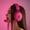 Гарнітура MCHOSE V9 Pro USB-A/WL/BT (Rose Red) (HW-V9-6)