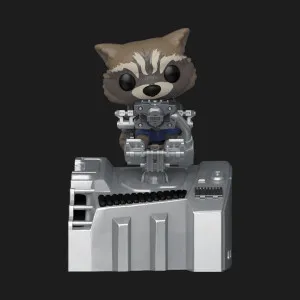 Фигурка Funko Pop! из серии «Стражи Галактики» — Ракета на корабле (63211)
