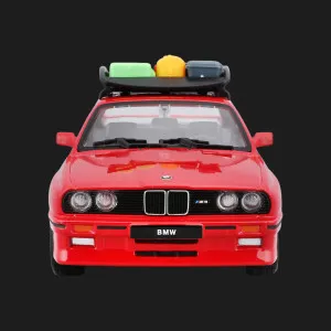 Автомодель Bburago BMW M3 Eurotrek 1988 (Red) (18-23014)