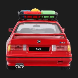 Автомодель Bburago BMW M3 Eurotrek 1988 (Red) (18-23014)