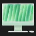 Apple iMac 24 with Retina 4.5K, Apple M6, 1TB, 10 CPU / 10 GPU, 24GB RAM, Green (2026)