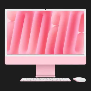 Apple iMac 24 Retina 4.5K, Apple M6, 256GB, 12 CPU / 12 GPU, 16GB RAM, Pink with Nano-texture Display (2026)
