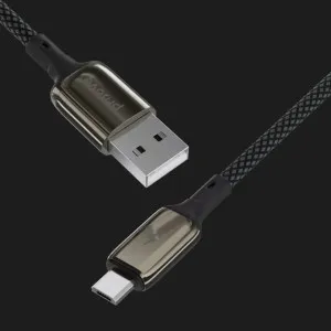 Кабель Proove Dense Metal USB to Micro USB 2.4A (1m) (Black)
