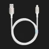 Кабель Proove Dense Metal USB to Micro USB 2.4A (1m) (White)