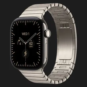 Apple Watch Series 12 GPS+LTE, 42mm Natural Titanium Case with Natural Link Bracelet