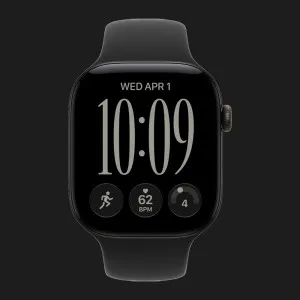 б/у Apple Watch Series 12 GPS + LTE, 46mm Night Blue Ceramic Case with Black Sport Band (M/L) (Як Новий)