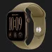 б/у Apple Watch Series 12 GPS, 46mm Dark Bronze Aluminum Case with Olive Sport Band (M/L) (MJEU4) (Хороший стан)