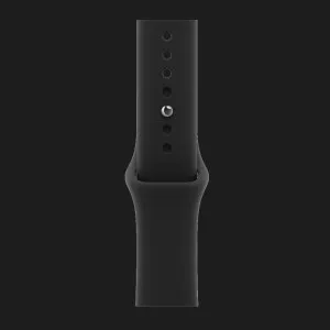 б/у Apple Watch Series 12 GPS, 46mm Black Aluminum Case with Black Sport Band (M/L) (MJEL4) (Хороший стан)