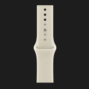 б/у Apple Watch Series 12 GPS, 46mm Light Gold Aluminum Case with Sand Sport Band (M/L) (Як Новий)
