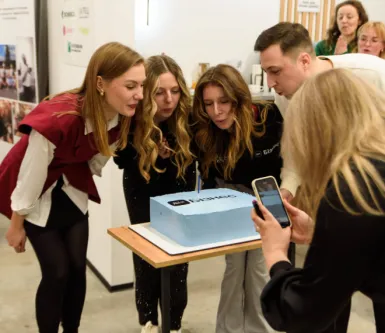 Ябко — партнер первой годовщины центра Дия.Бизнес в Ивано-Франковске