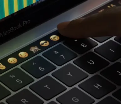 Як зробити знімок сенсорної панелі Touch Bar на Mac?