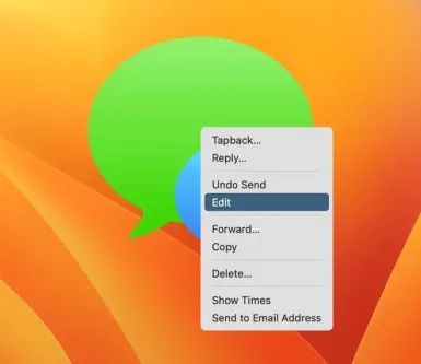 Як скасувати відправку повідомлення в iMessage на MacOS?