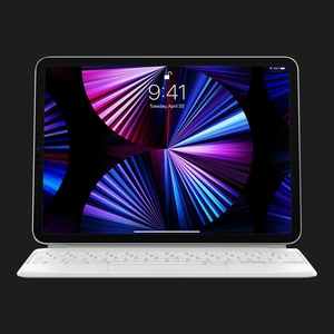 Клавіатура Magic Keyboard для iPad Pro 11, iPad Air (4/5/6th gen) (White) (MJQJ3)  в Сваляві