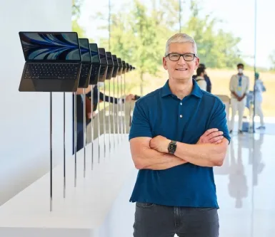 Apple представила новый MacBook Air оснащенный чипом M2