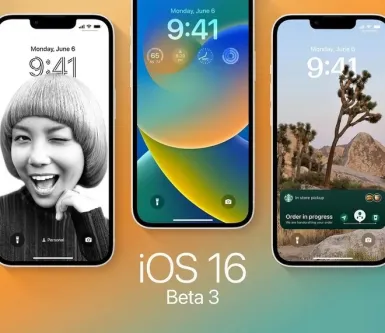 Свежая iOS 16 beta 3: обои с рыбкой и новые шрифты