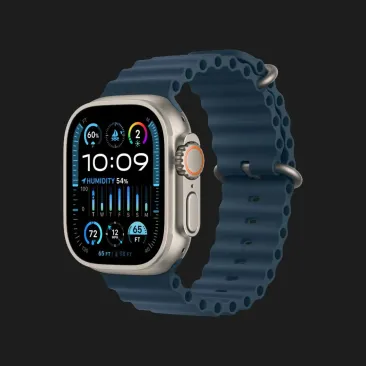 б/у Apple Watch Ultra 2, 49мм, Blue Ocean Band (MREG3)