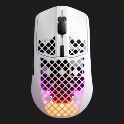 Ігрова миша SteelSeries Aerox 3 Wireless (Snow White) (UA)