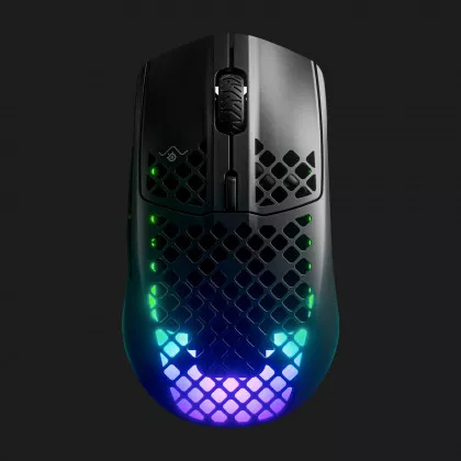 Ігрова миша SteelSeries Aerox 3 Wireless (Onyx Black) (UA)