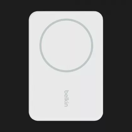Беспроводной павербанк Power Bank Belkin MagSafe Wireless with Stand (5000mAh) (White)