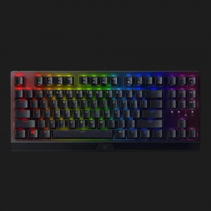 Клавіатура ігрова Razer BlackWidow V3 TKL Green Switch (Black) (RZ03-03490700-R3R1)