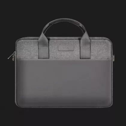 Чохол-сумка WiWU Minimalist Laptop Bag для MacBook 13/14" (Gray)