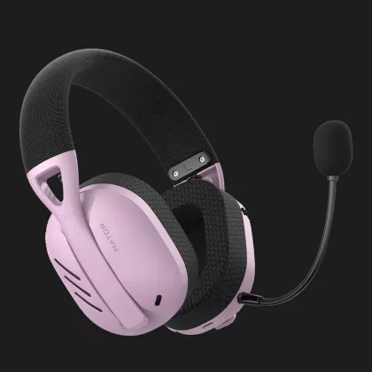 Ігрова гарнітура HATOR Hyperpunk 2 Wireless Tri-mode (Black/Lilac)