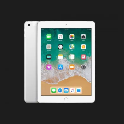 б/у Apple iPad 32GB, Wi-Fi + LTE, Silver (2018)