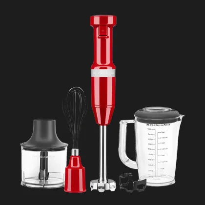 Блендер погружной KitchenAid с аксессуарами (Red)