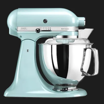 Планетарний міксер KitchenAid Artisan 4,8 л з відкидним блоком (Water Blue)