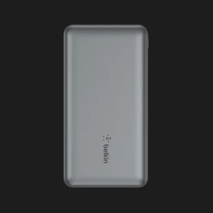 Зарядное устройство для Power Bank Belkin 10000mAh, 15W Dual USB-A, USB-C (Gray)