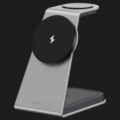 Безпровідна зарядка Proove Omni Power 3 in 1 (Gray)