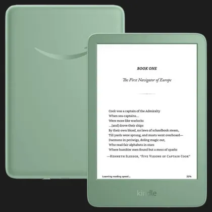 Електронна книга Amazon Kindle 11th Gen (2024) (Matcha) (Standard)