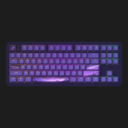 Клавиатура игровая Dark Project ALU87 Celestial ENG/UA (Black/Dark Purple) (UA)