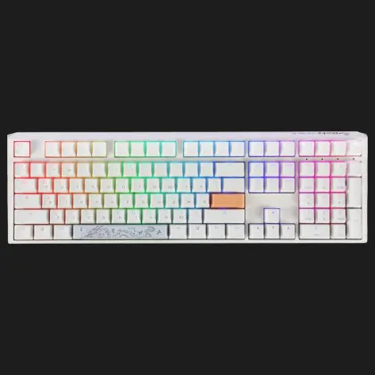 Клавиатура игровая Ducky One 3 Cherry MX Red RGB (White) (UA)